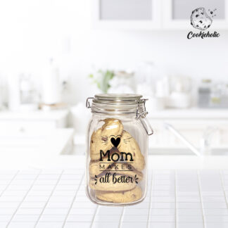 Tarro chico con 6 galletas